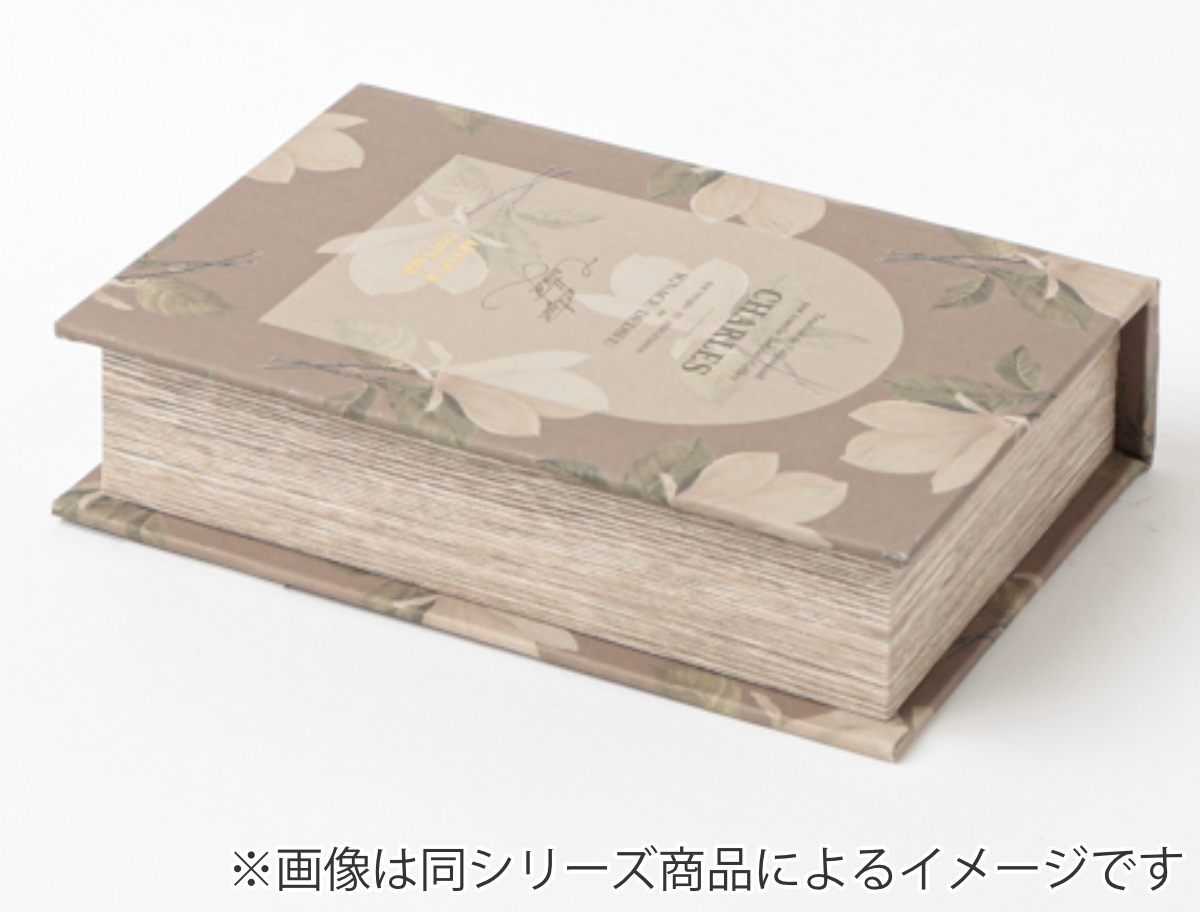 小物入れ ブックボックス L ピンク （ 収納 ブック型 ボックス 小物