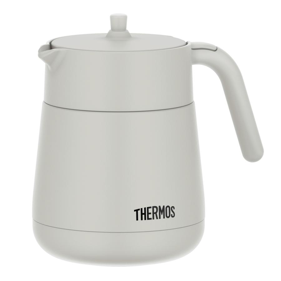 サーモス ティーポット 真空断熱 700ml TTE-700 ステンレス （ THERMOS 保温ポット 保冷ポット 卓上ポット ポット ）｜livingut｜04