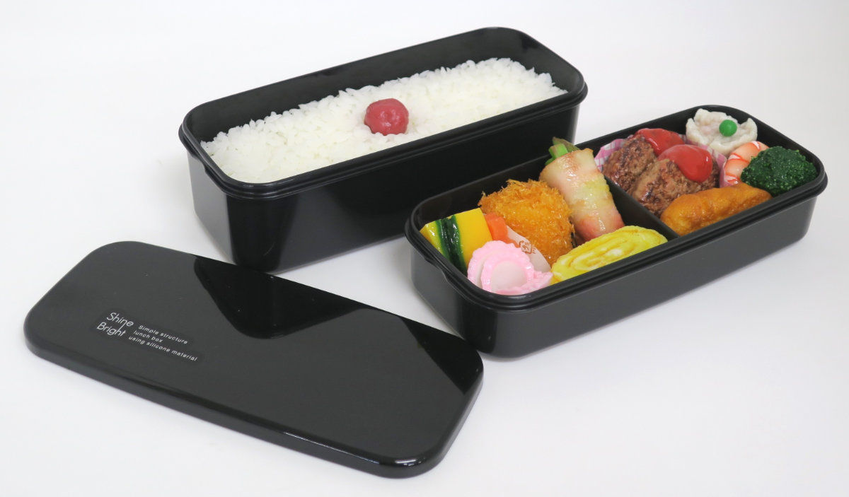 お弁当箱 2段 1100ml 食洗機対応 電子...の詳細画像2