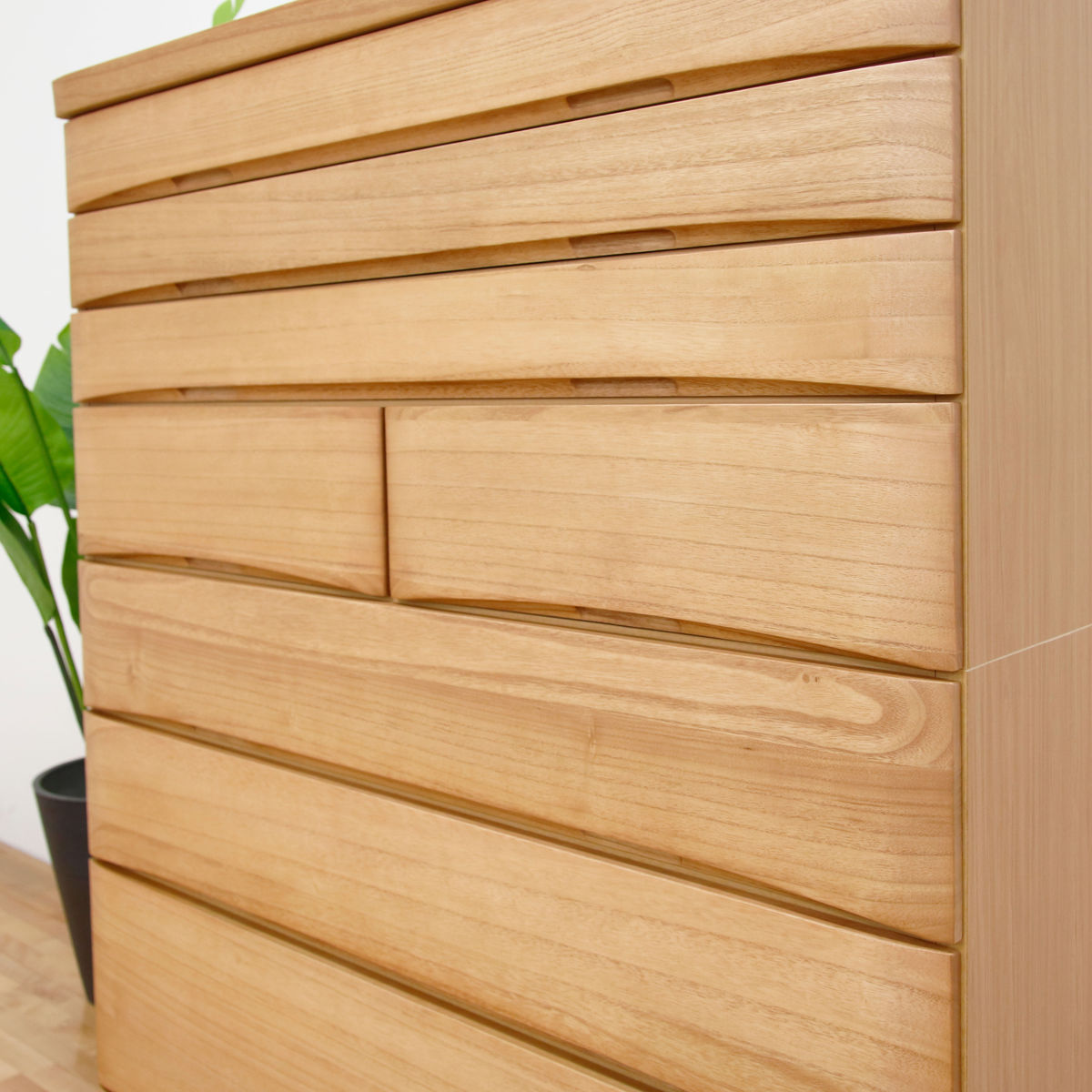 丸田木工 総桐チェスト 7段 日本製 たんす 桐蔵 約幅102cm （ 開梱設置