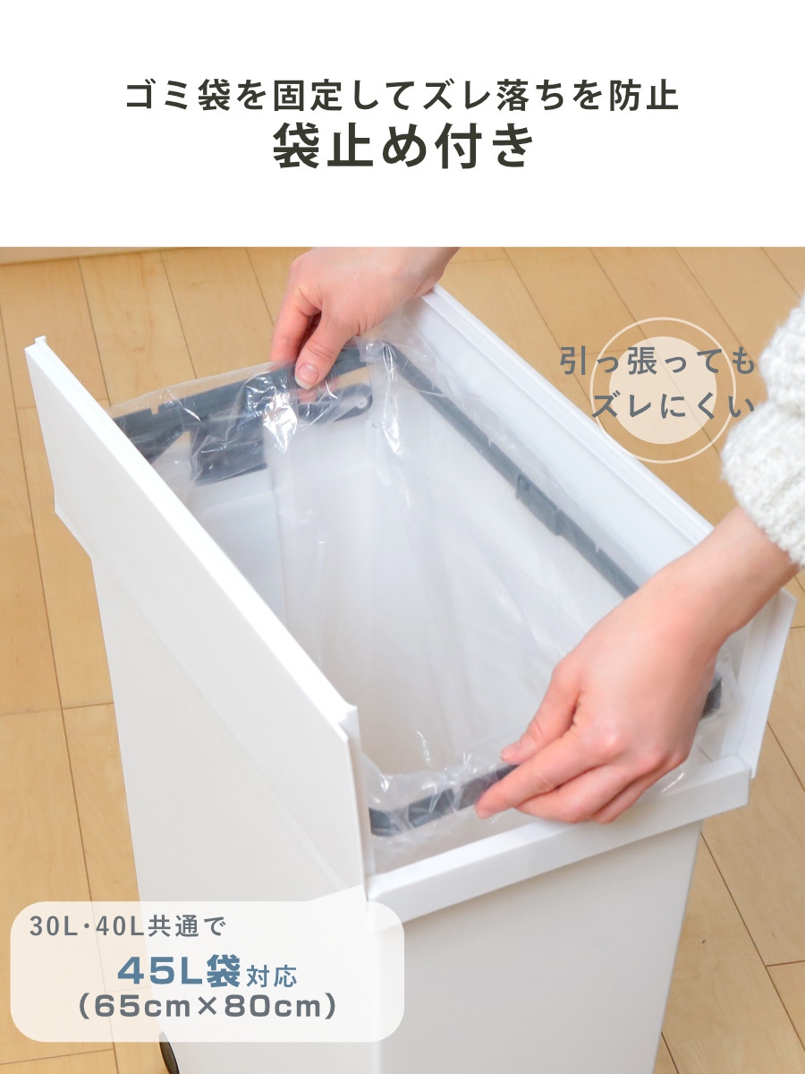 アスベル（ASVEL） ゴミ箱 30L エバン 両開きペダルペール （ ごみ箱