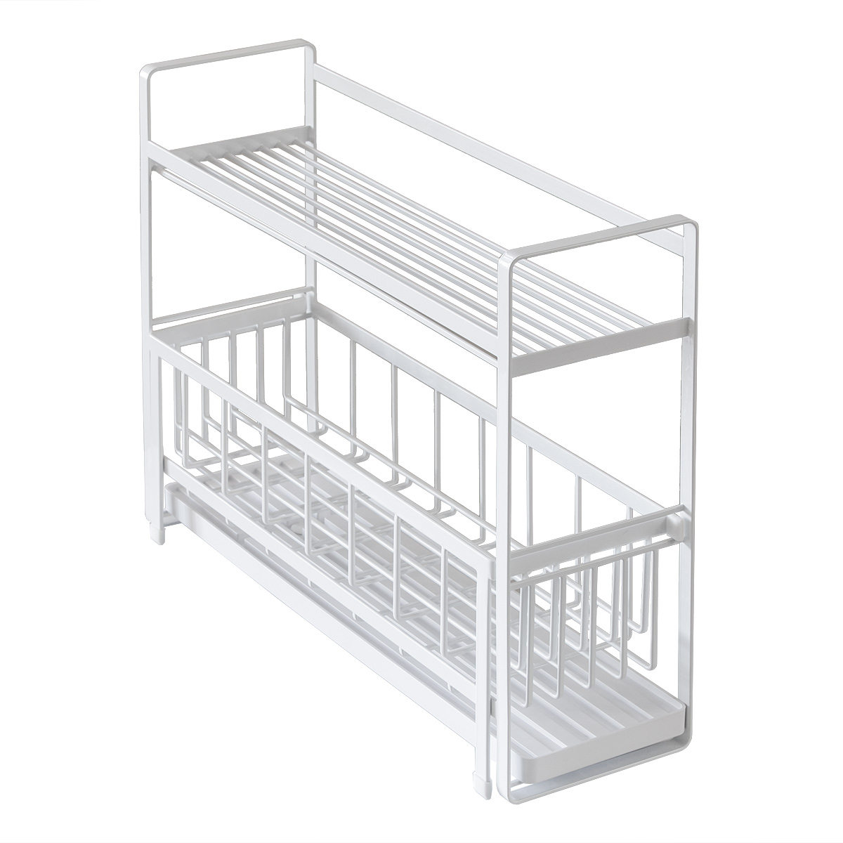 tower 特典付き 山崎実業 水切りラック スペース広がる 伸縮 2段