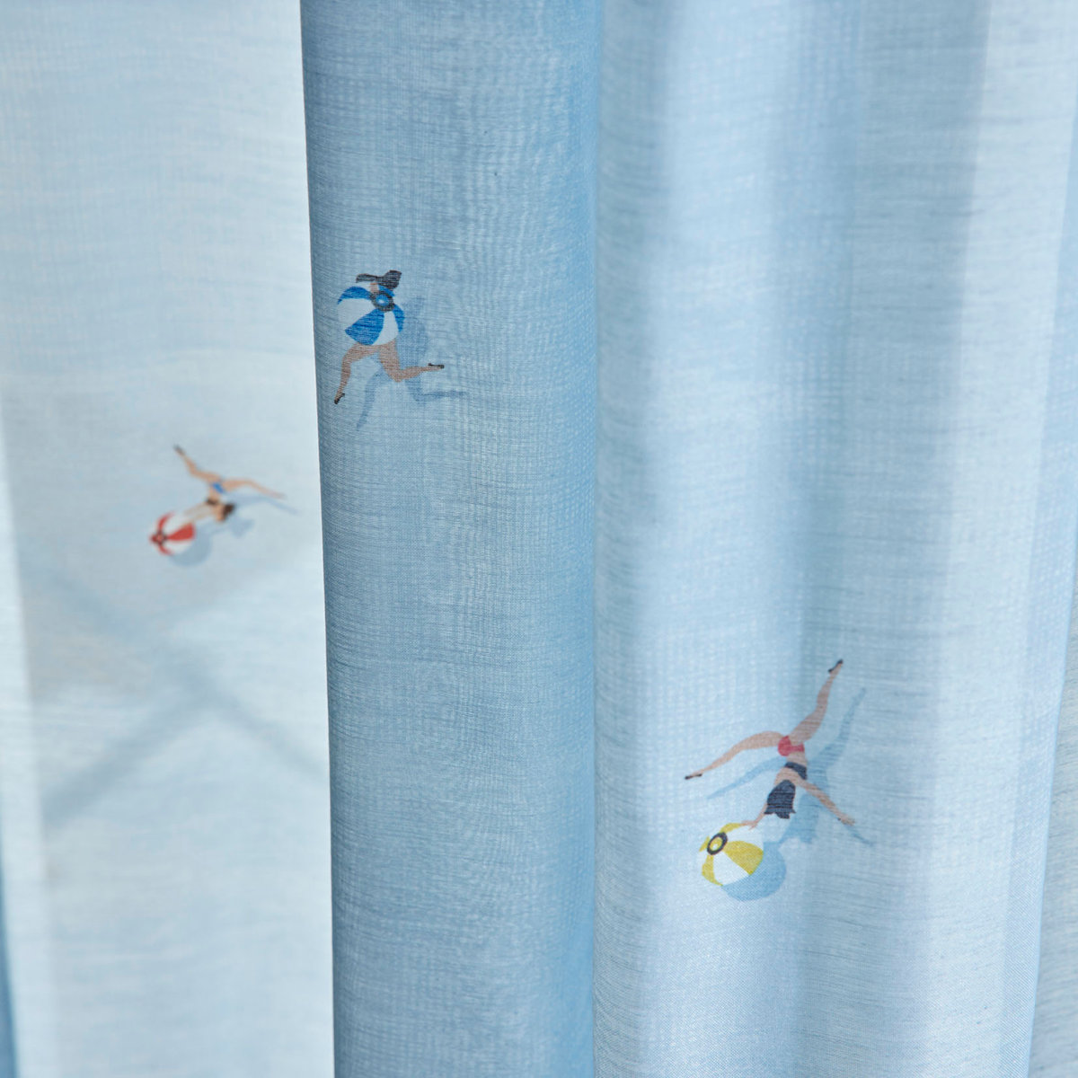 スミノエ レースカーテン ジェシカボイル 100×176cm 洗える 1枚入り