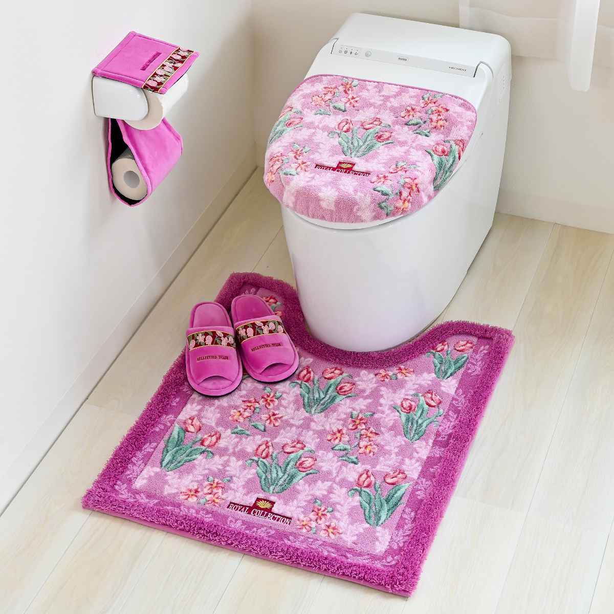 オカ トイレマット 75×63cm ロイヤルコレクション アーツ （ トイレ