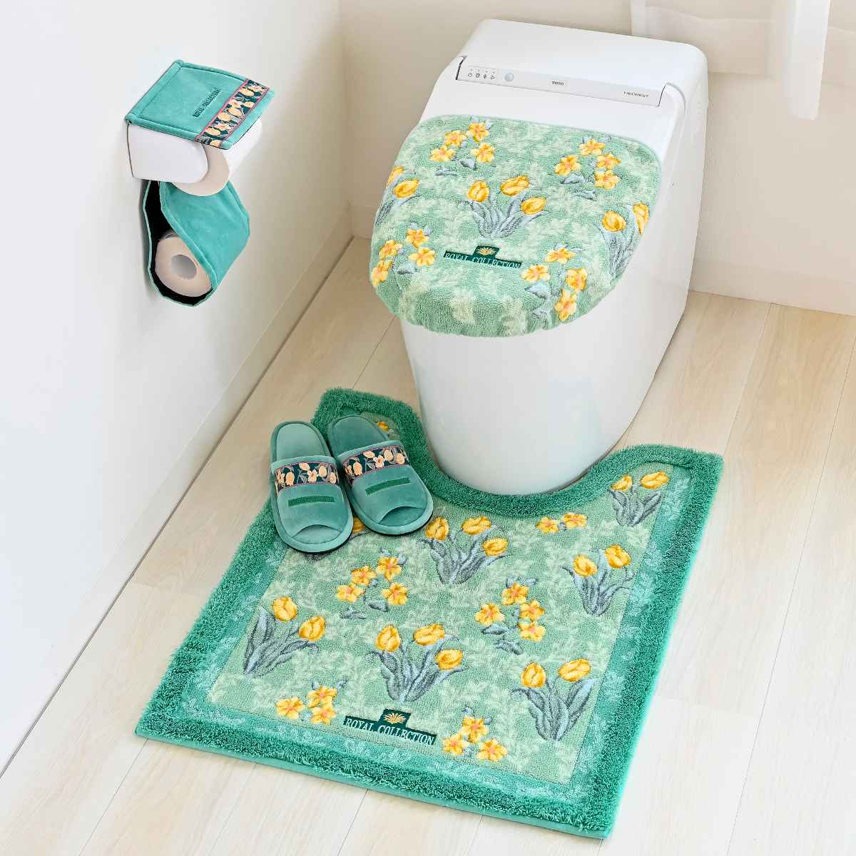オカ トイレマット 75×63cm ロイヤルコレクション アーツ （ トイレ