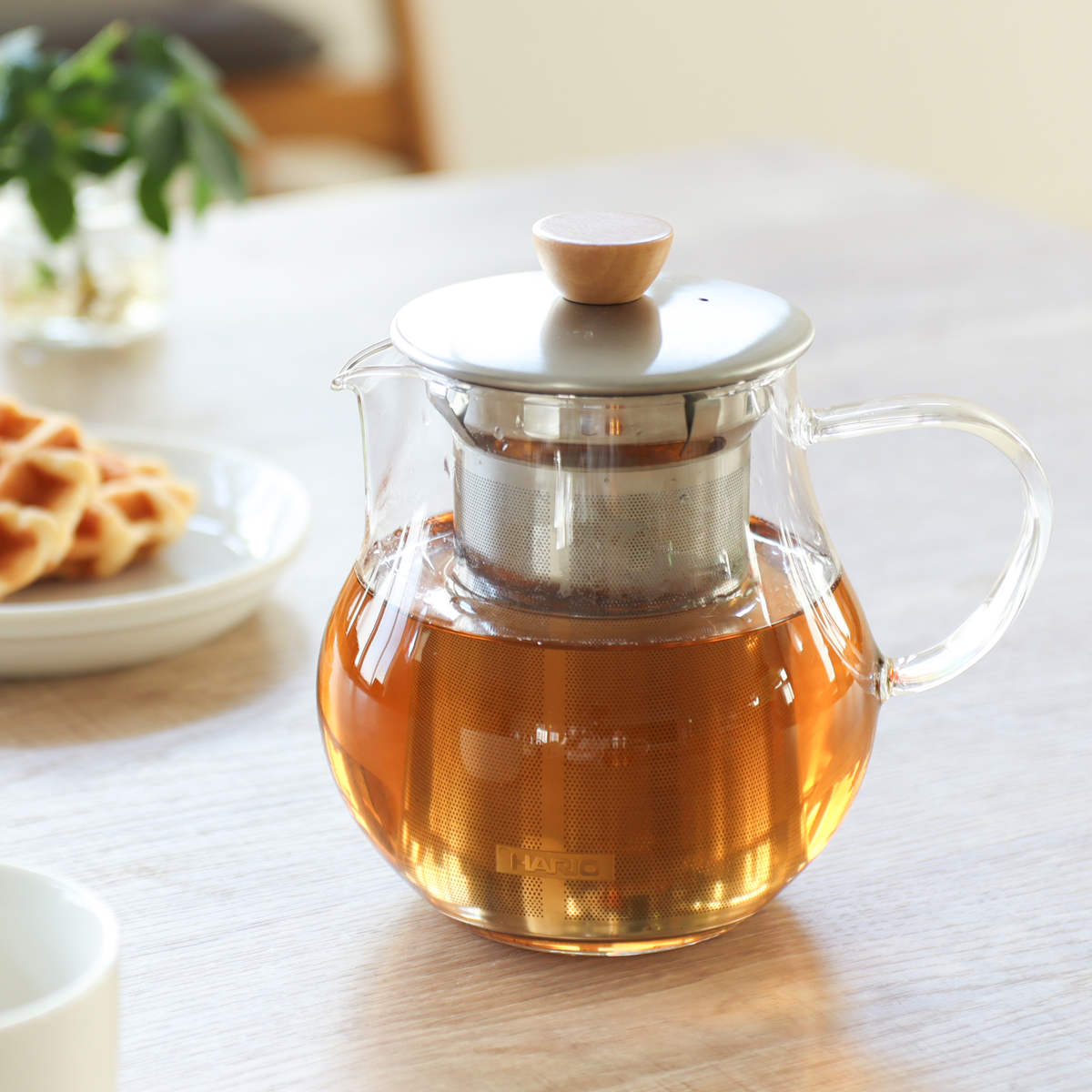 宝寿茶　1kg・200g ハリオ　ティーポット付き HARIO（ハリオ） ティーポット ティーピッチャー 700ml 耐熱ガラス TPC