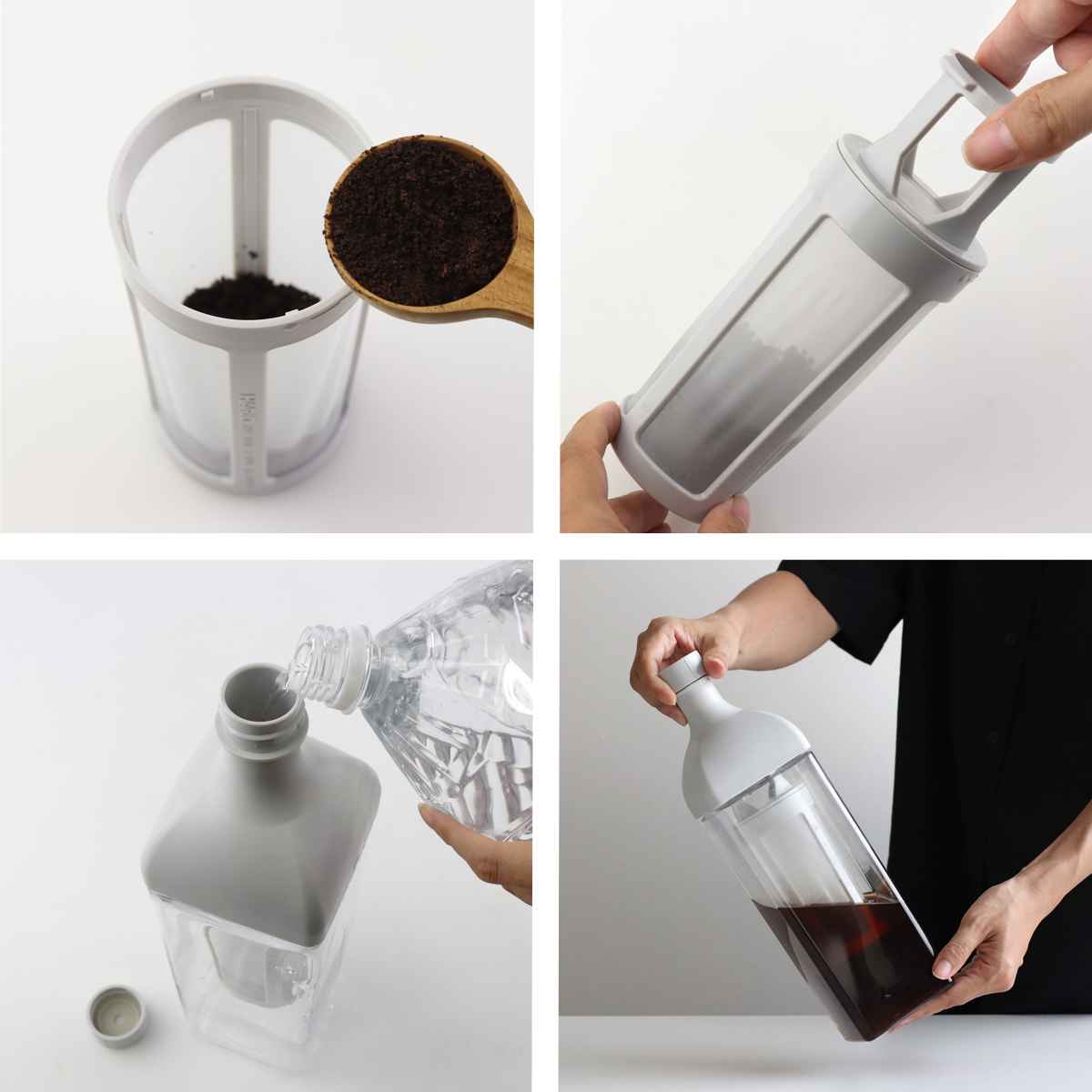 HARIO（ハリオ） カークコーヒーボトル 1L 8杯用 プラスチック