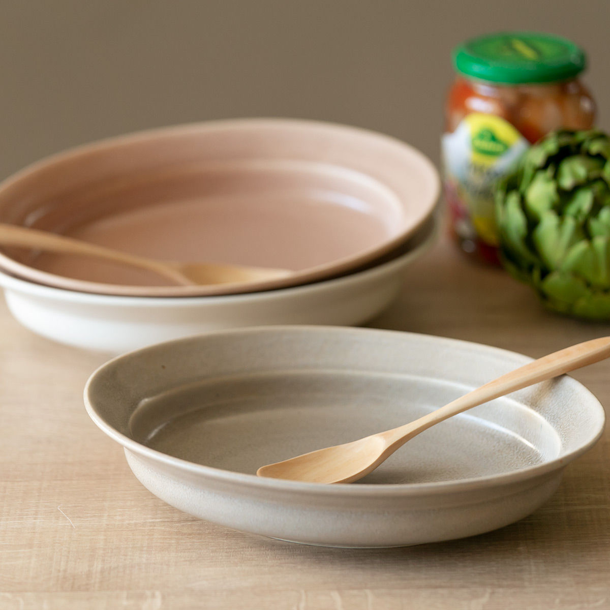 aito製作所 ボウル 24cm オーバルボウル カレット 磁器 美濃焼