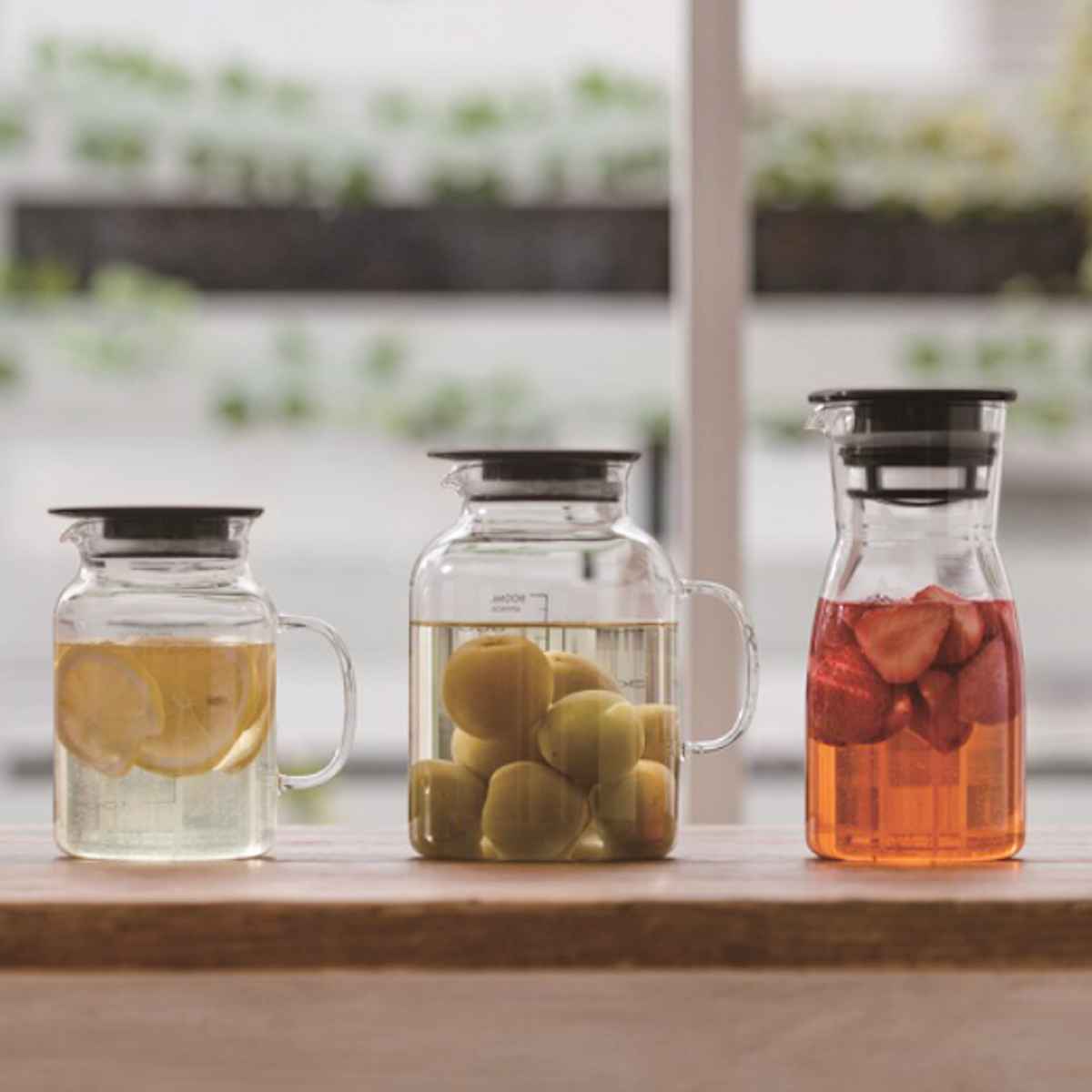 HARIO（ハリオ） 保存容器 500ml ビネガーズフルーツポット500