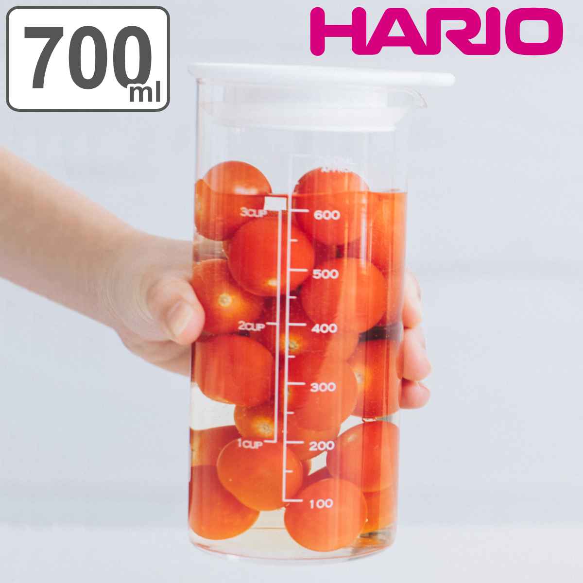 HARIO（ハリオ） 保存容器 700ml ビネガーズピクルスポット （ HARIO