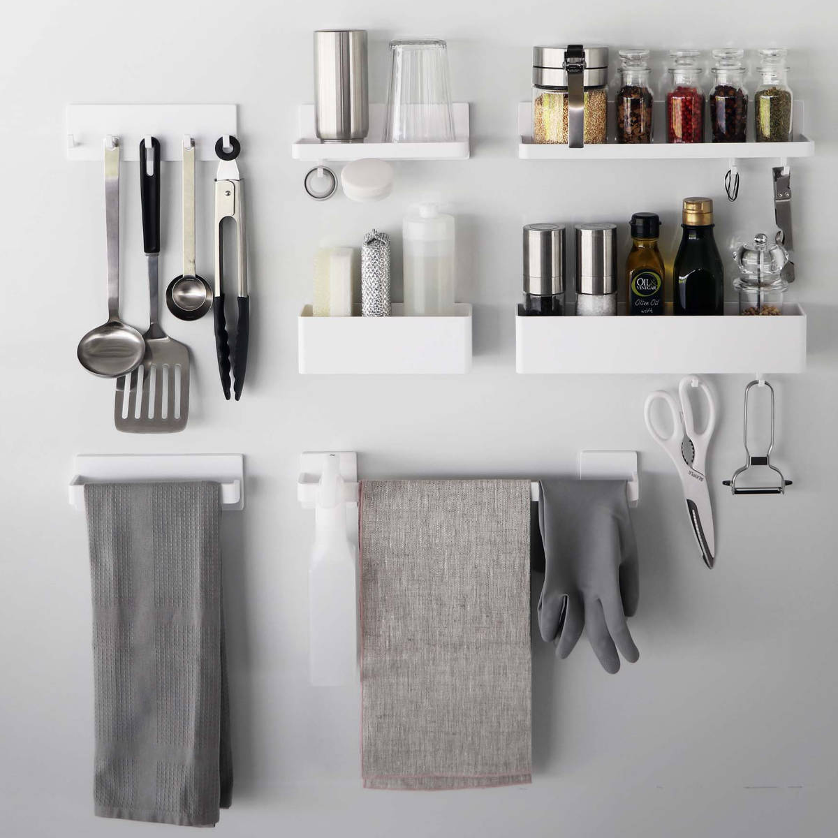 Plate(山崎実業) 山崎実業 plate フィルムフック トレー プレート W30