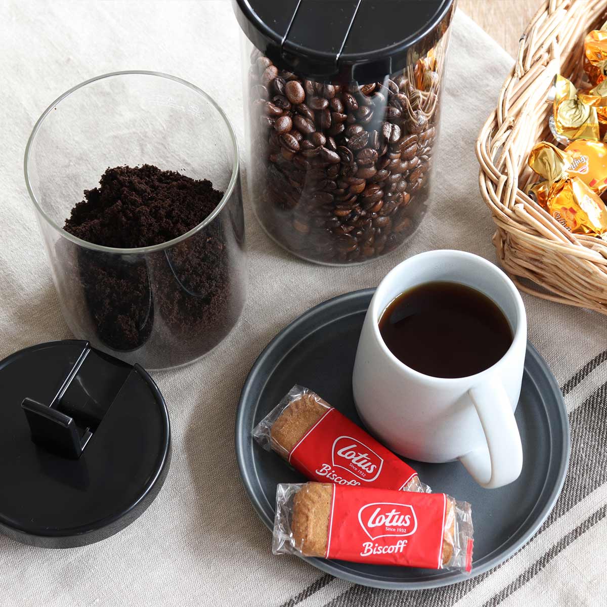 ハリオ 保存容器 1L 珈琲キャニスター L ...の詳細画像3