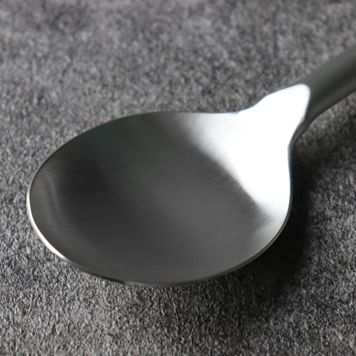 工房アイザワ 円 黄銅洋食器 スープスプーン 銀仕上 （ aizawa 日本製