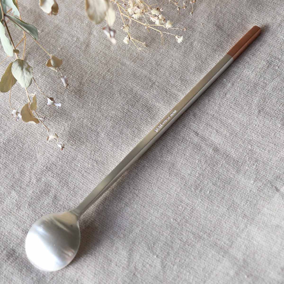 【National Silver】 クイーンエリザベス クリームソーダスプーン 066014.jpg