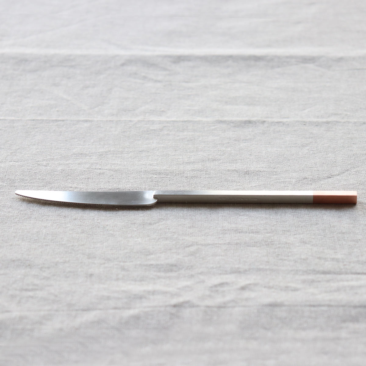 工房アイザワ 純銅洋食器 デザートナイフ 銀仕上 （ aizawa 日本製