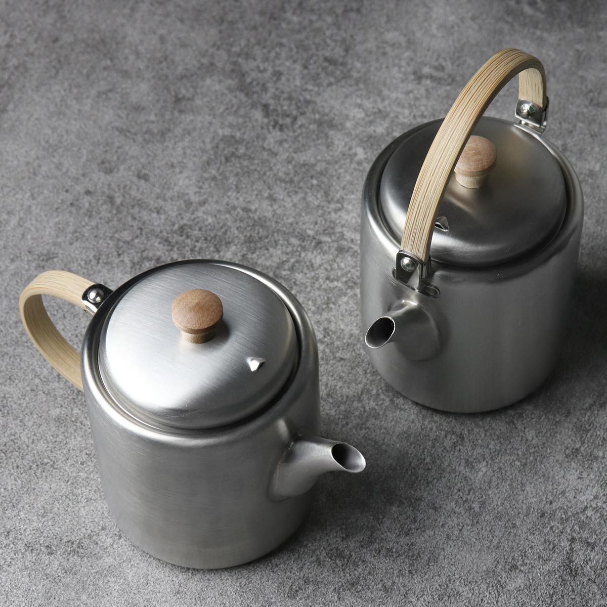 工房アイザワ 特典付き ブラックピーマン ストレートポット 弦手