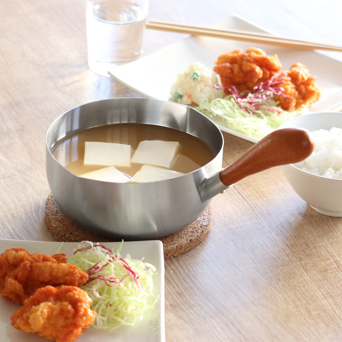 ロイヤルクイーン 片手鍋 内径15cm ステンレス ミルクパン ソースパン 直火OK IH非対応 Queen  ☆ PayPay(ペイペイ)決済可能 ☆ 札幌市 清田区 平岡 145444-145445_h-2707-h-