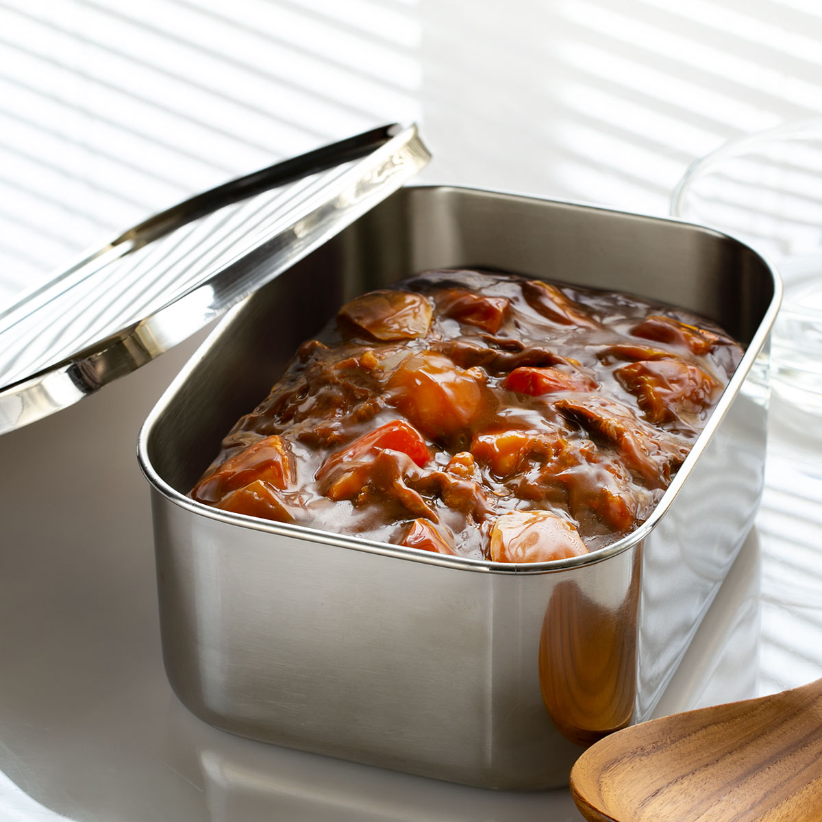 工房アイザワ 特典付き 保存容器 1.7L UTILE 角長容器深型 L 1700cc