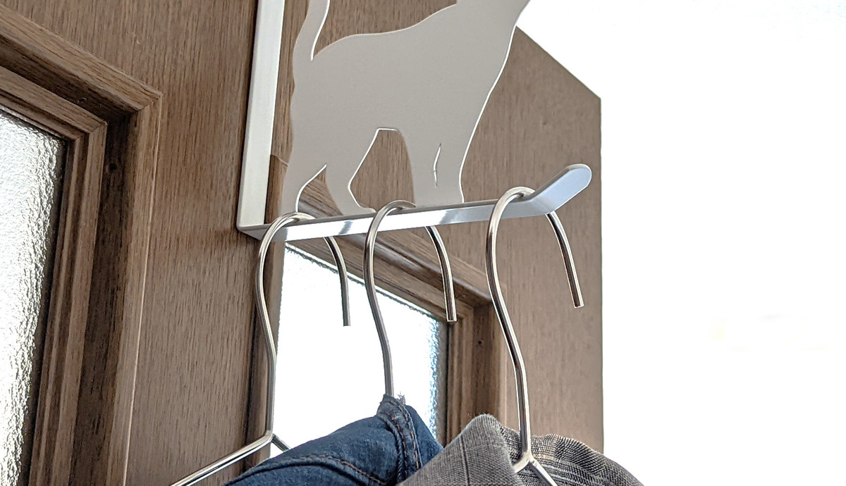 東洋ケース（TOYOCASE） ドアフック キャットドアフック おさんぽ ねこ