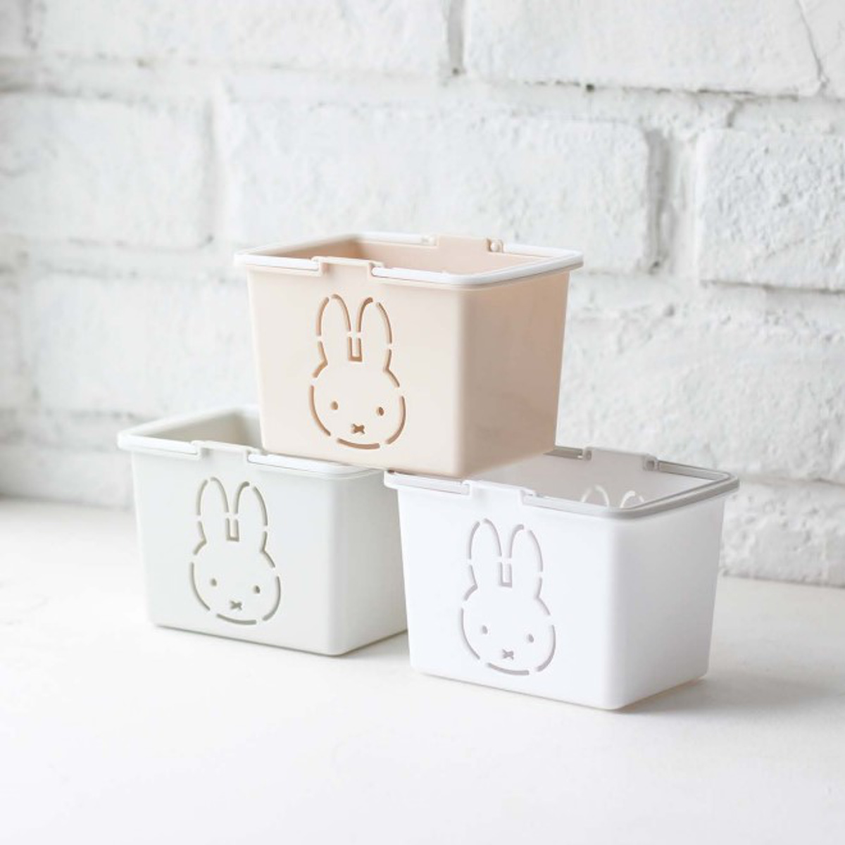 小物入れ ミッフィーミニカラーバスケット （ ミッフィー miffy 収納