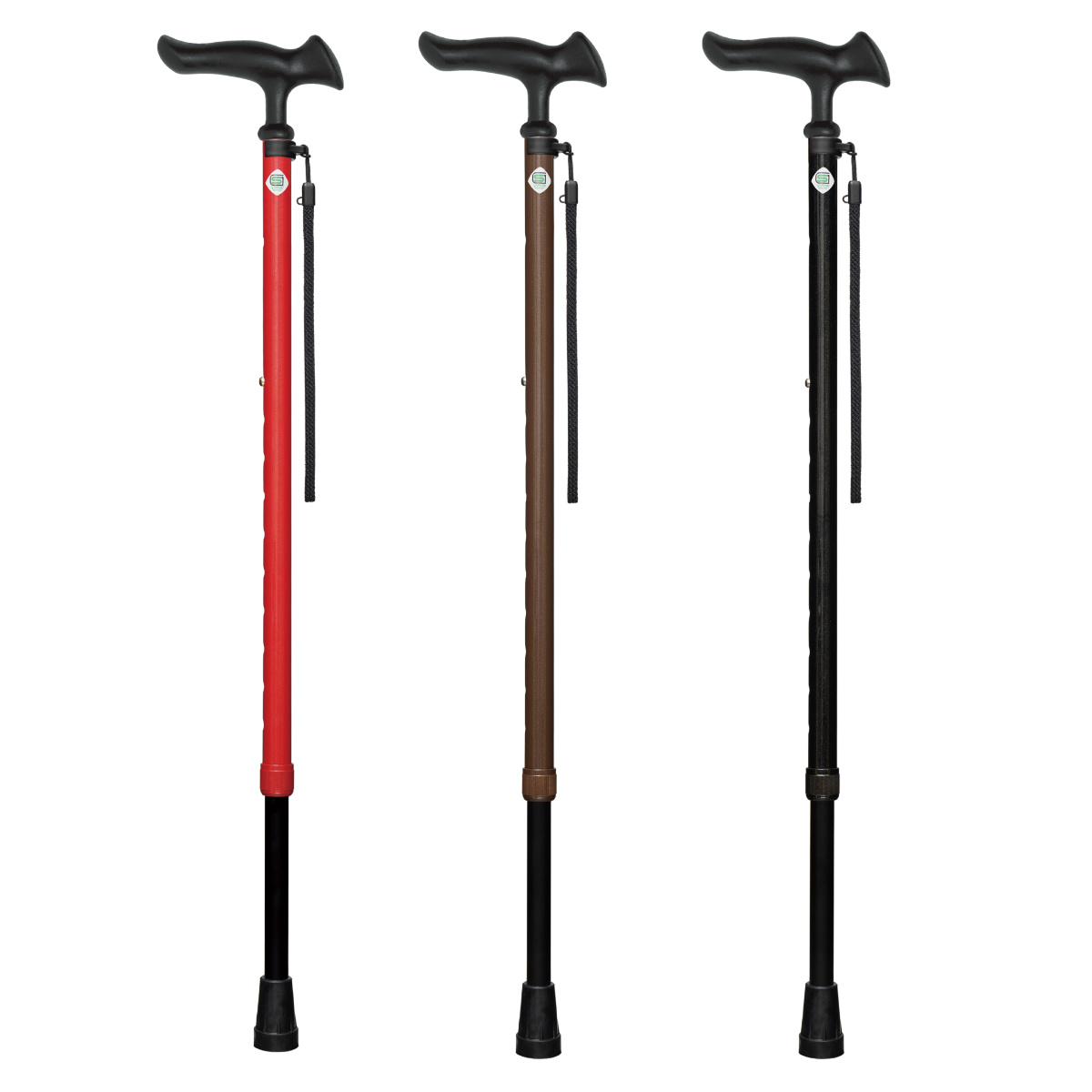 フジホーム 杖 かるがもファム2 伸縮 軽量 女性 （ つえ ツエ 10段階