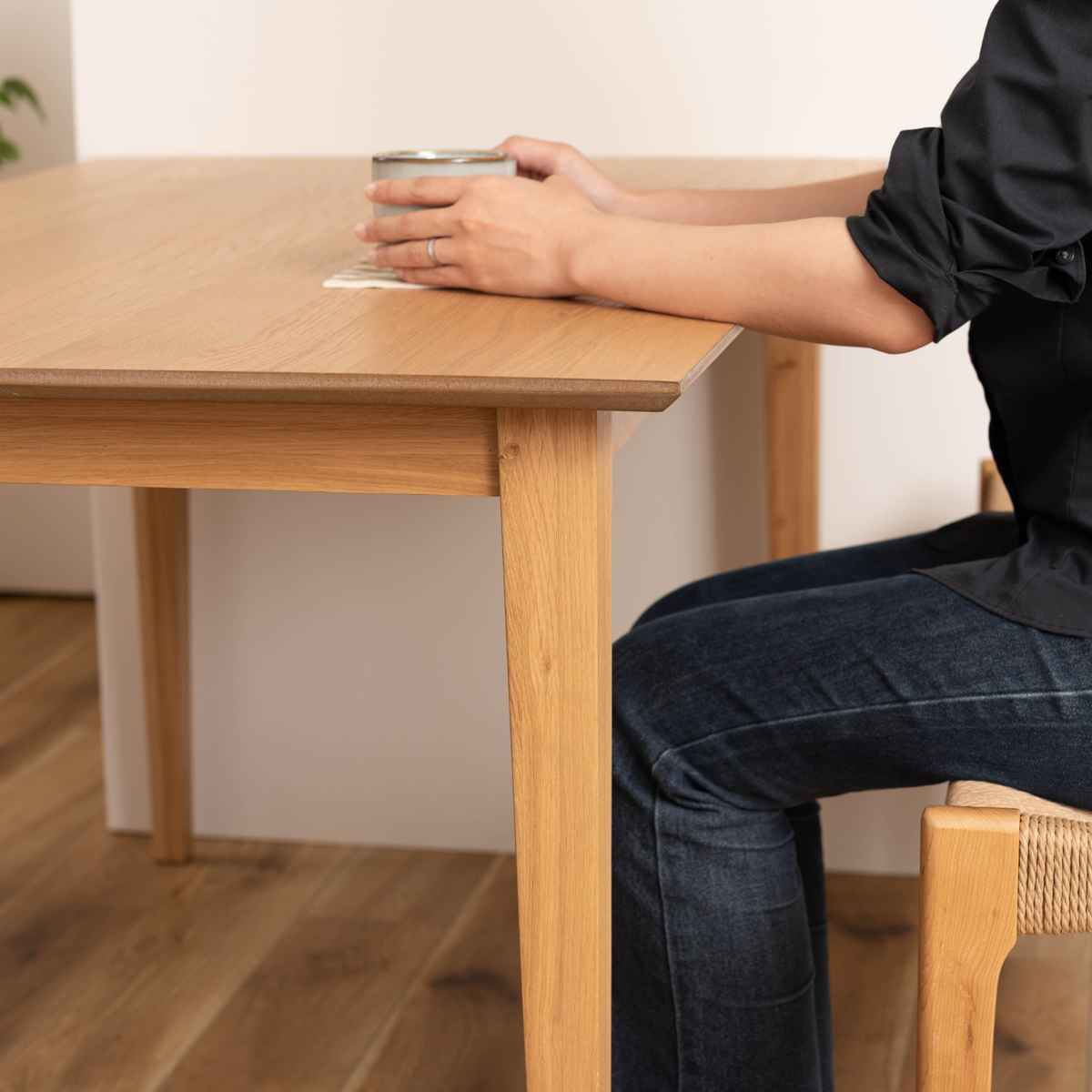 東谷 ダイニングテーブル 幅150cm 天然木 4人掛け （ 木製 北欧