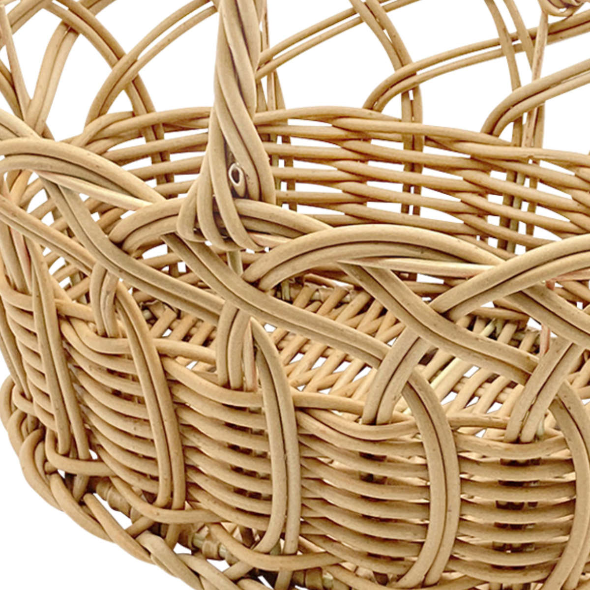 ワンハンドルバスケット オーバル型 トーク エト （ バスケット かご