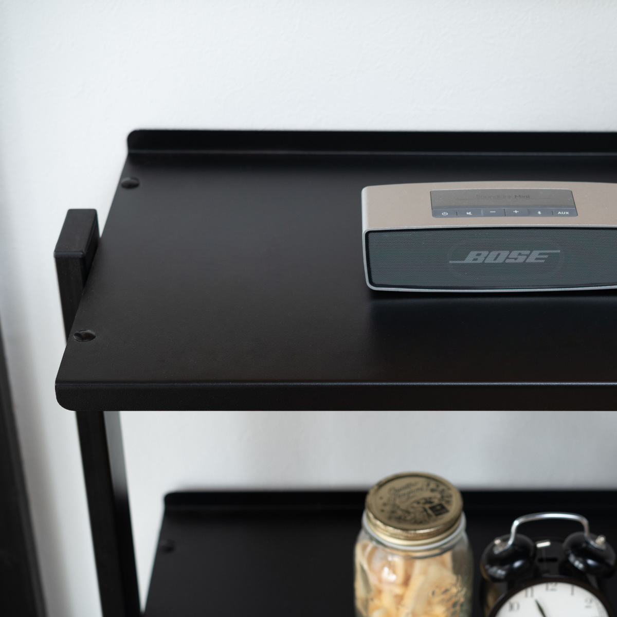 東谷 マガジンラック 3段 棚板角度調整 シェルフ スチール製 約幅