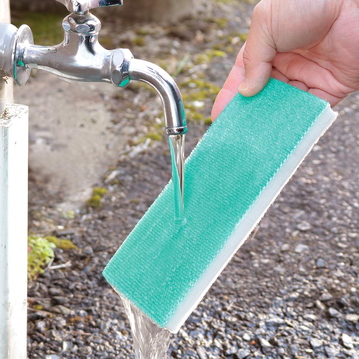 激落ちくん 玄関タイルブラシ ハンディ S01060 （ レック 玄関 タイル