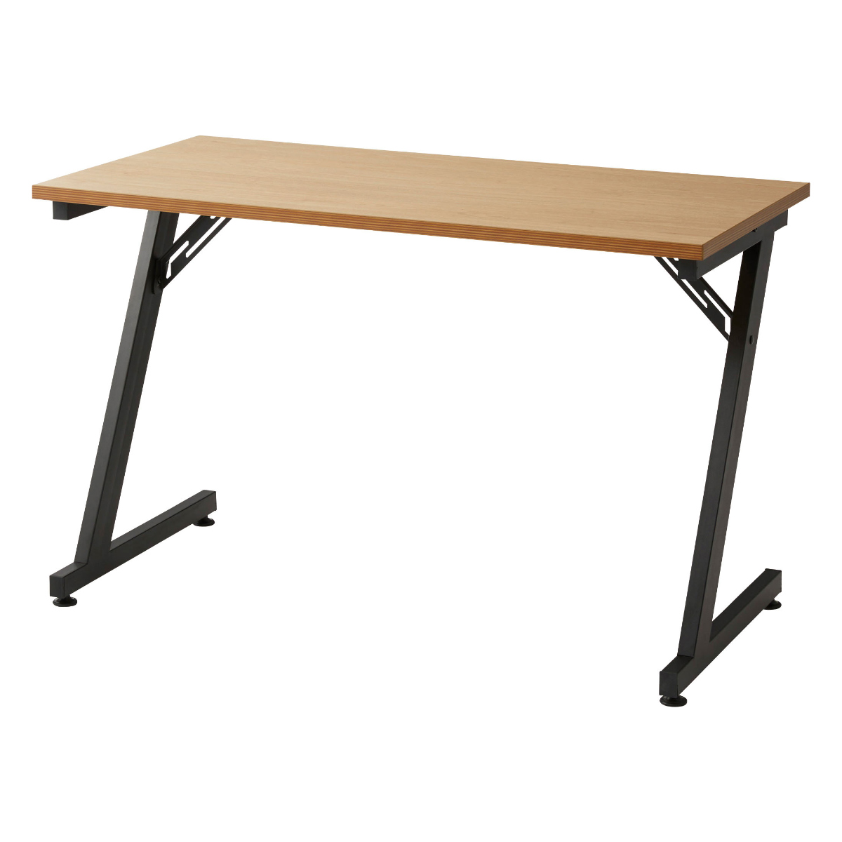 東谷 デスク 幅120cm アジャスター付き （ 木目調 おしゃれ パソコン