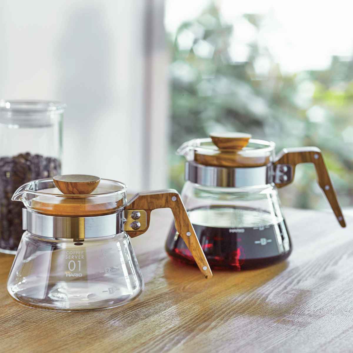 新品　HARIO (ハリオ)コーヒーサイフォンと360ml、600mlのサーバー HARIO（ハリオ） コーヒーサーバー 600ml 耐熱ガラス （ HARIO ガラス
