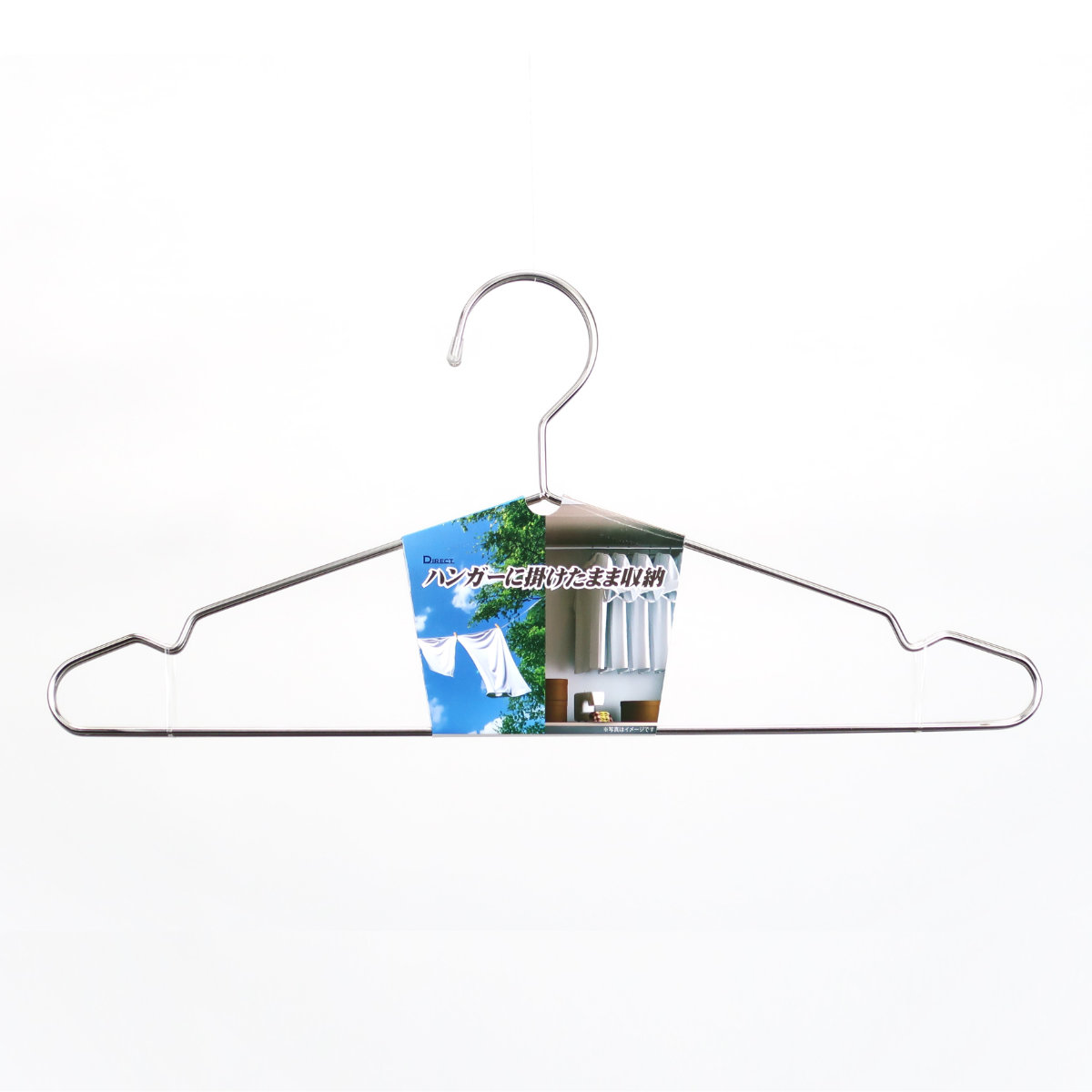 サワフジ ハンガー ステンレス 3本組 （ DIRECT ダイレクト 洋服