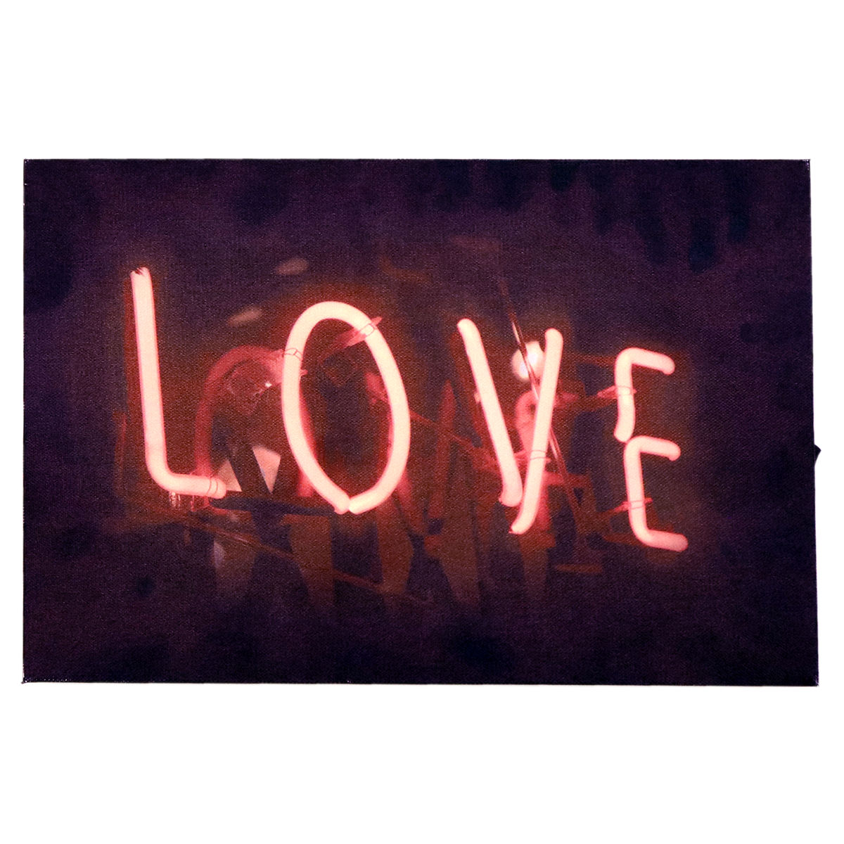 東洋ケース（TOYOCASE） LEDキャンバスアート インダストリアル ネオン