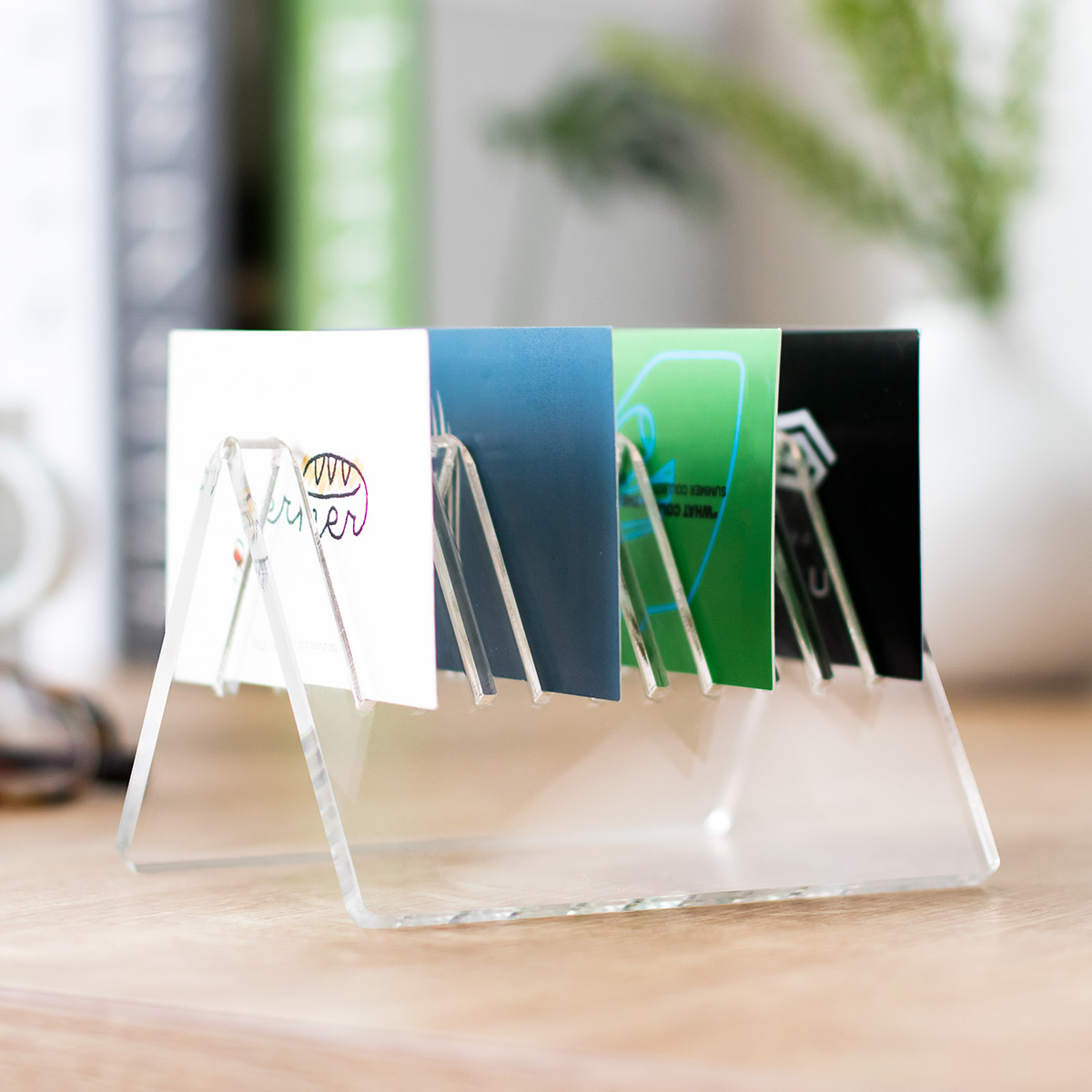 Trytec 特典付き カードスタンド amenist アクリル製 名刺 日本製