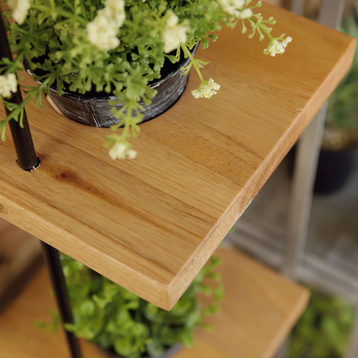 東谷 プランタースタンド ハンギングプランター5段 木製 （ プランター