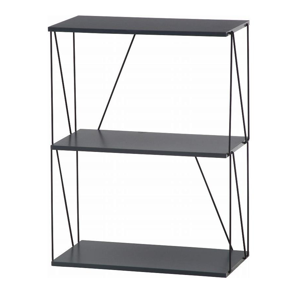 不二貿易（Fuji Boeki） EZBO ワイヤーラック 3段 幅61cm 工具不要