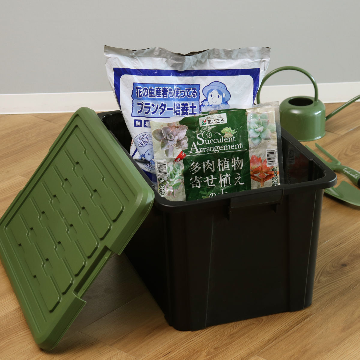 SANKA 収納ボックス 3個セット Nタフコン ATC-54-32 フタ付き 幅39