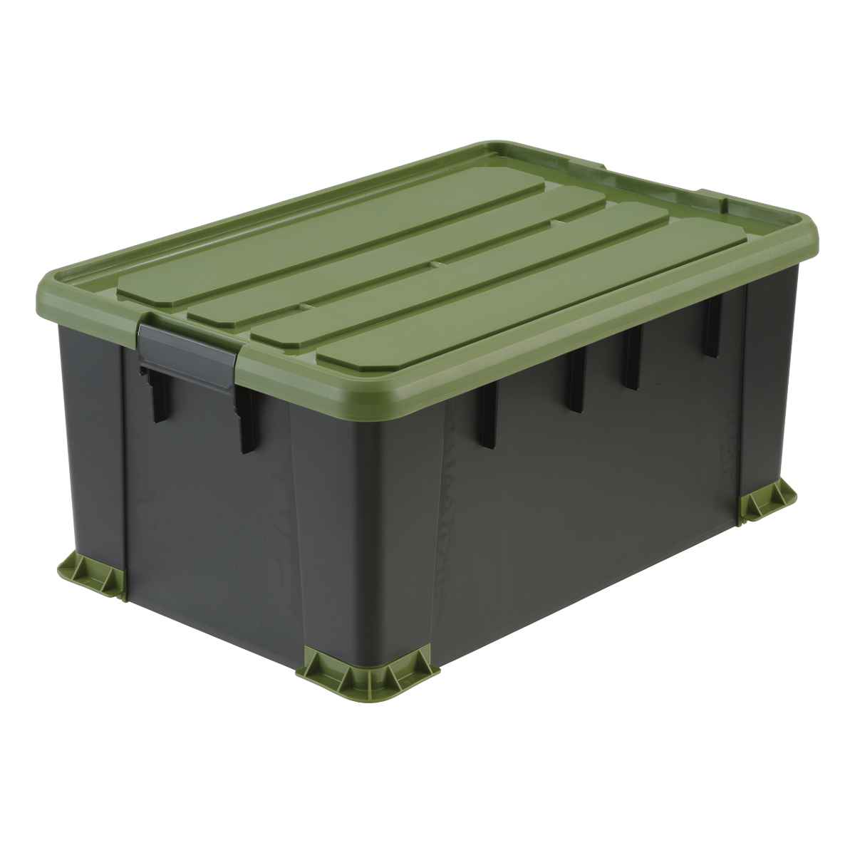 収納ボックス　タフコンプラス　TCPー74-30 耐荷重50kg SANKA 収納ボックス Nタフコンプラス ATCP-66-30 フタ付き 幅44×奥行66