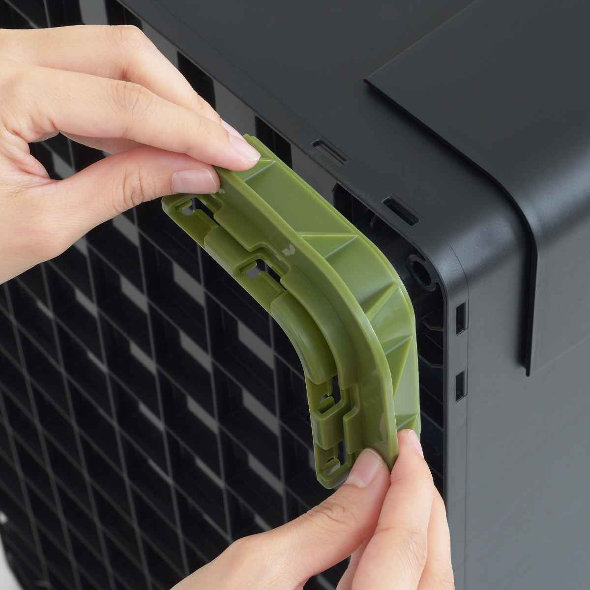 SANKA 収納ボックス Nタフコンプラス ATCP-74-30 フタ付き 幅44×奥行74