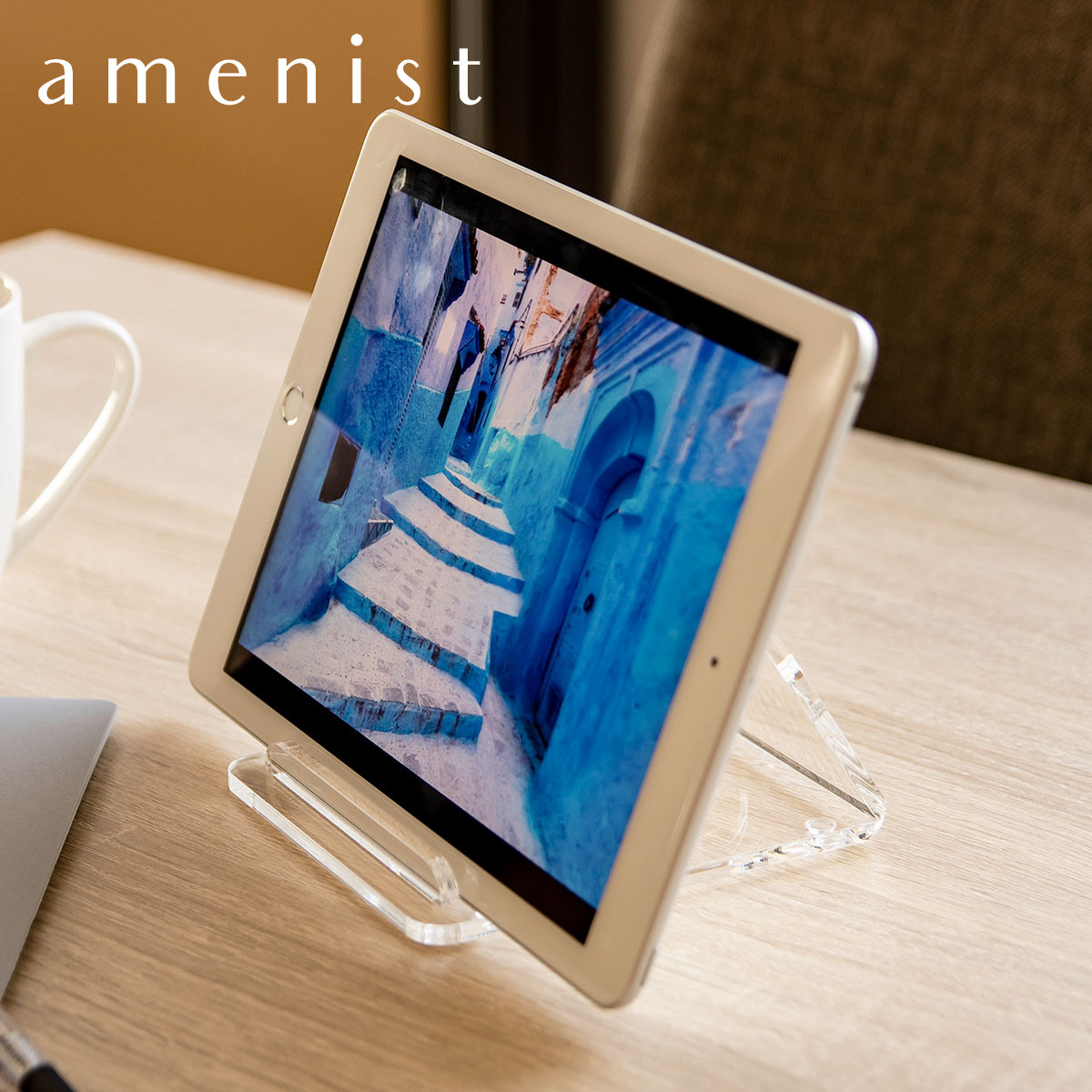 Trytec 特典付き タブレットスタンド amenist アクリル製 タブレット