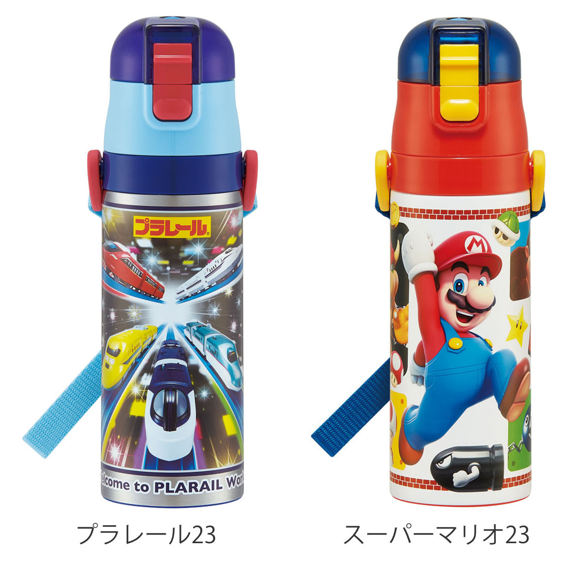 スケーター 水筒 キッズ 470ml ステンレス 直飲み ワンタッチ