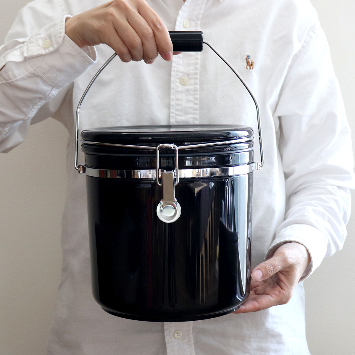 保存容器 4.5L イデアルキャニスター バケツ SALUS （ セイラス