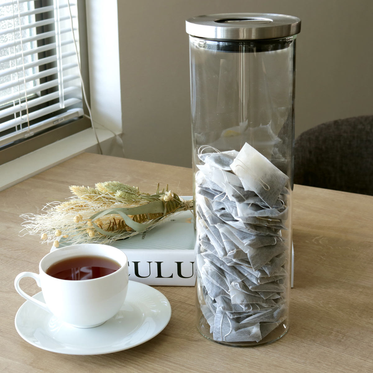 保存容器 プレス キャニスター パスタ SAL...の詳細画像2