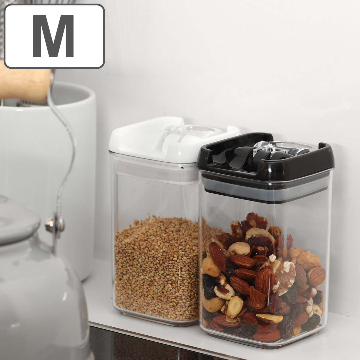 保存容器 デル キャニスター M SALUS （ セイラス 密閉 プラスチック