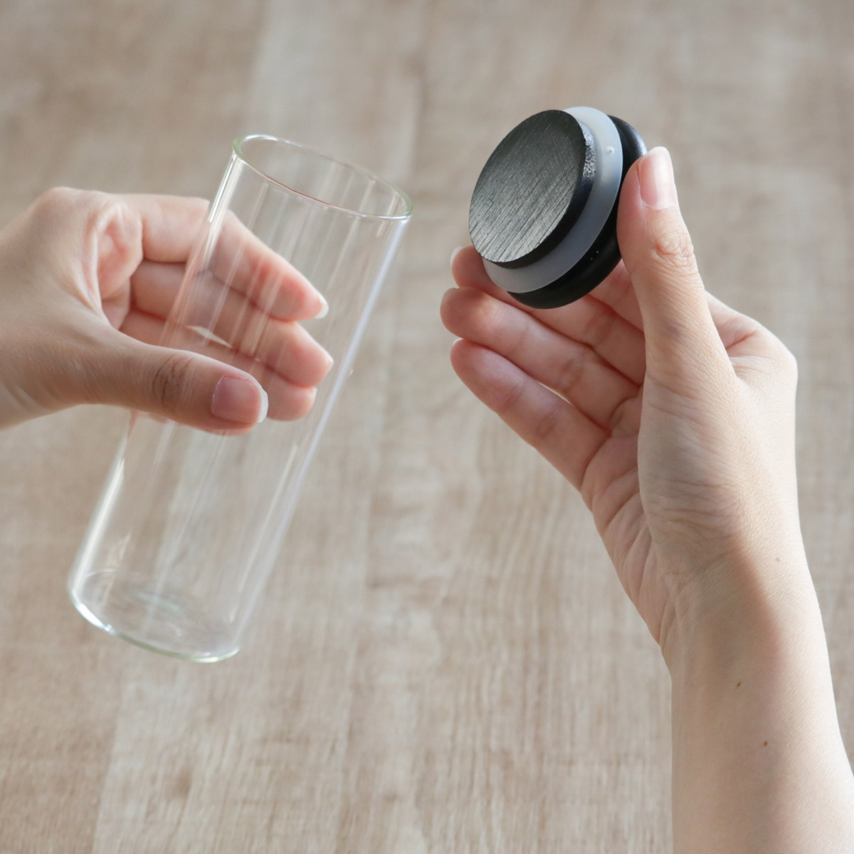 SALUS 保存容器 ボトルキャニスター M SALUS （ セイラス ガラス 耐熱