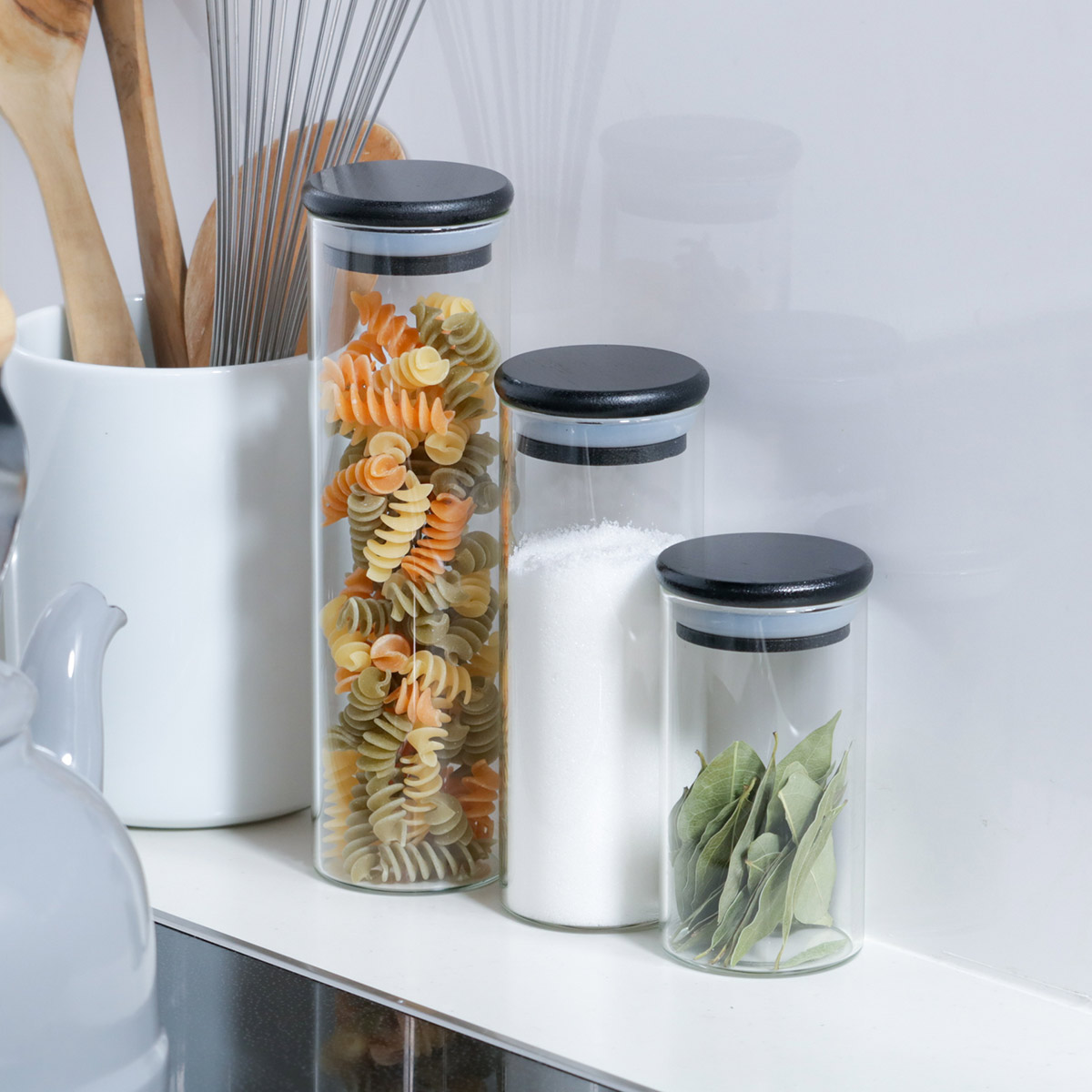 SALUS 保存容器 ボトルキャニスター M SALUS （ セイラス ガラス 耐熱