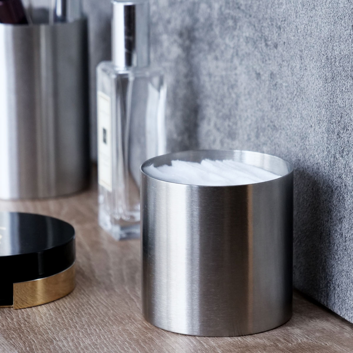 SALUS 小物入れ 洗面所 マトリス ラウンドボックス Sサイズ