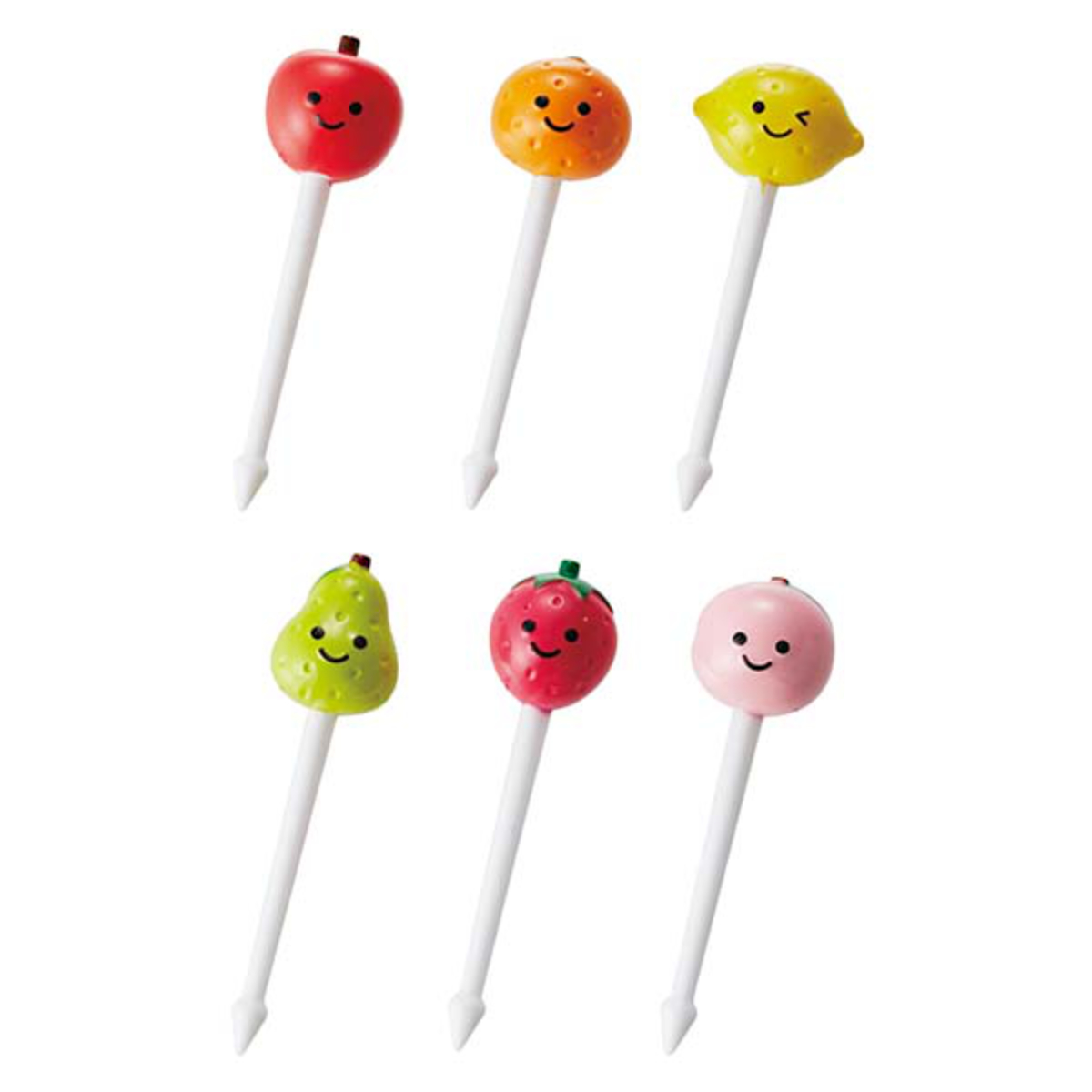 ピック フルーツピック 6本入 （ おかずピック お弁当ピック 