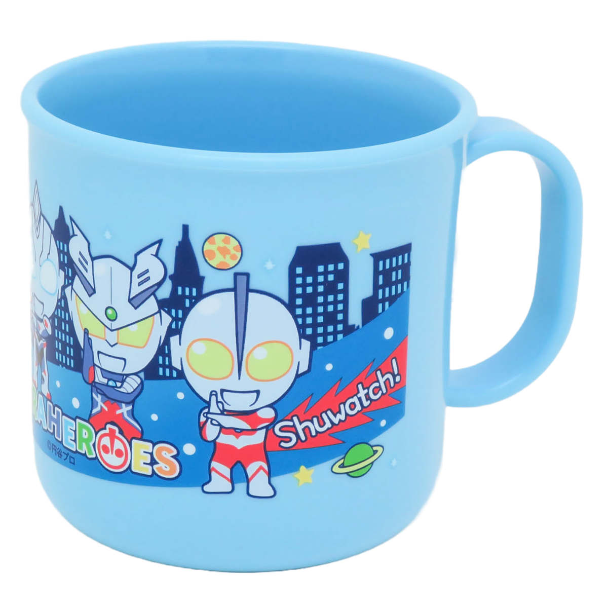 ウルトラマンコップ M78ウルトラマン プラコップ ストリートアート ブルー 200ml 46807