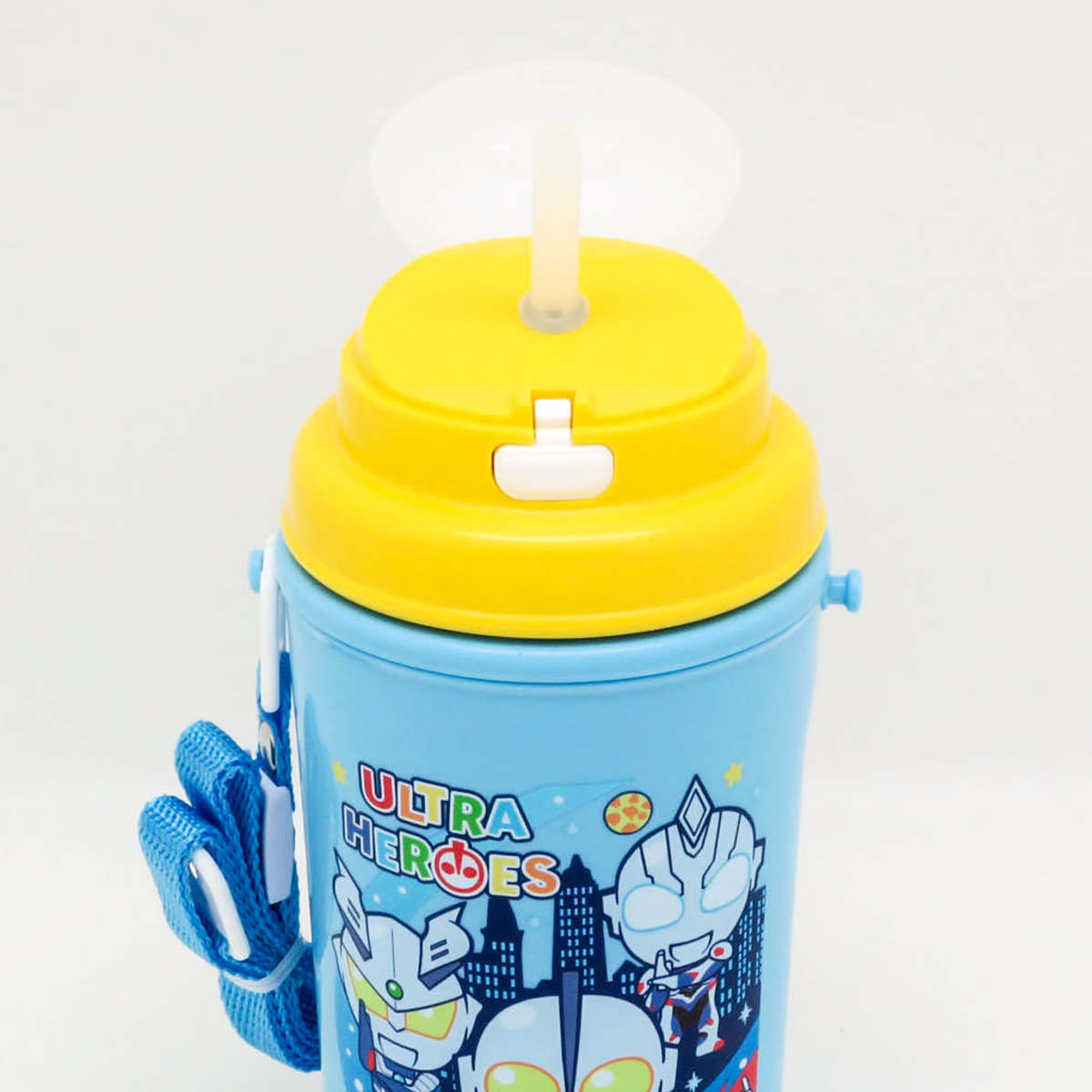 OSK 水筒 ストロー付保冷水筒 ULTRAHEROES 450ml